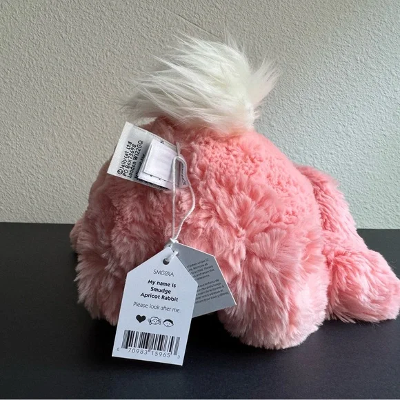 AUTHENTIC❗️New with Tags - Jellycat Smudge Apricot Bunny Rabbit! RARE + HTF! - Picture 9 of 11